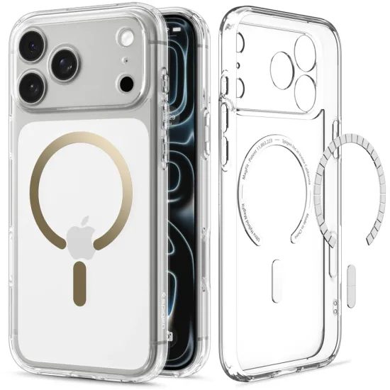 Spigen Ultra Hybrid Mag s MagSafe, iPhone 17 Pro Max / 18 Pro Max, zlatý