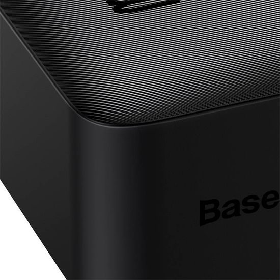 Baseus Bipow PowerBank 30000mAh, 15W, črna