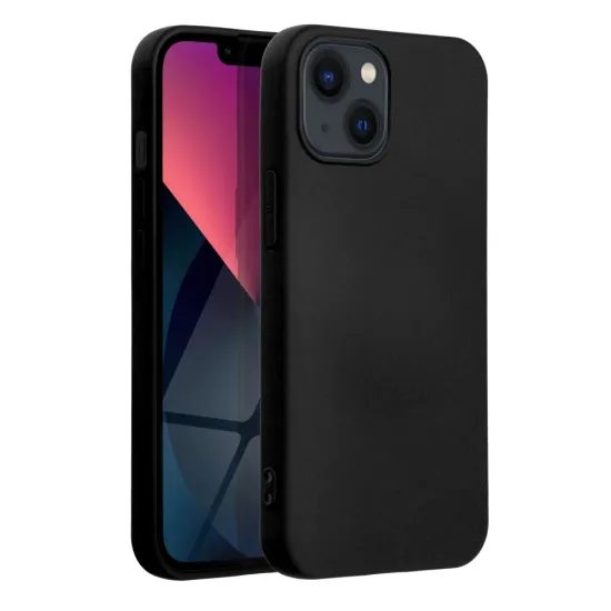 Forcell Silicone Lite, iPhone 14, neagră