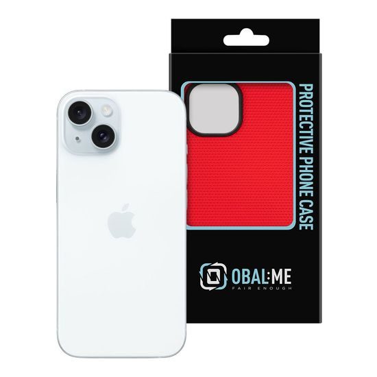 OBAL:ME NetShield Kryt iPhone 15, červený
