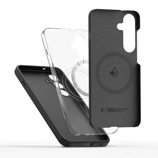 Tech-Protect Silicone MagSafe, Samsung Galaxy S26, černý