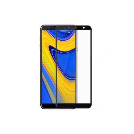 5D Tvrdené sklo pre Samsung Galaxy J4 / J6 PLUS 2018, čierne