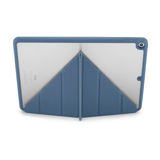 Pipetto Origami TPU θήκη, Apple iPad 10.2, 2019 / 2020 / 2021 (iPad 7 / 8 / 9), ναυτικό μπλε