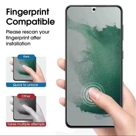 JP Privacy Tvrzené sklo, Samsung Galaxy S22 Ultra, černé
