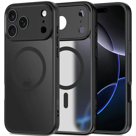 Tech-Protect Basic MagSafe, iPhone 17 Pro Max, ματ μαύρο