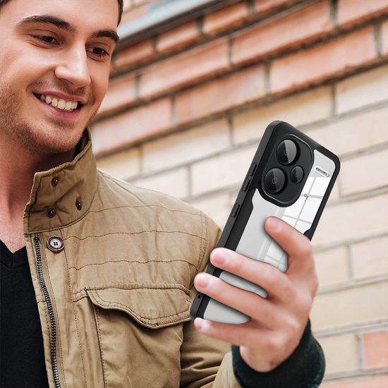 JP Defense kolorowe etui, Xiaomi Redmi Note 13 Pro Plus 5G, różowe
