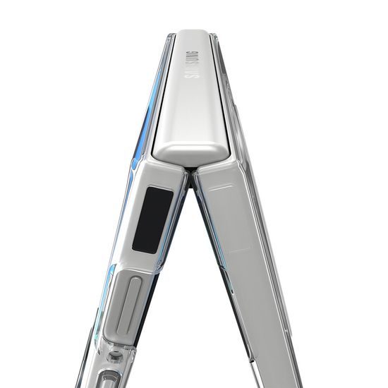 Samsung Galaxy Z Flip 8 ümbris – Spigen AirSkin MagSafe – läbipaistev / valge