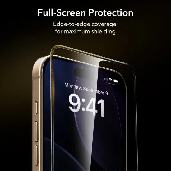 ESR Armorite Pro Σκληρυμένο Γυαλί UltraFit, iPhone 17 Pro