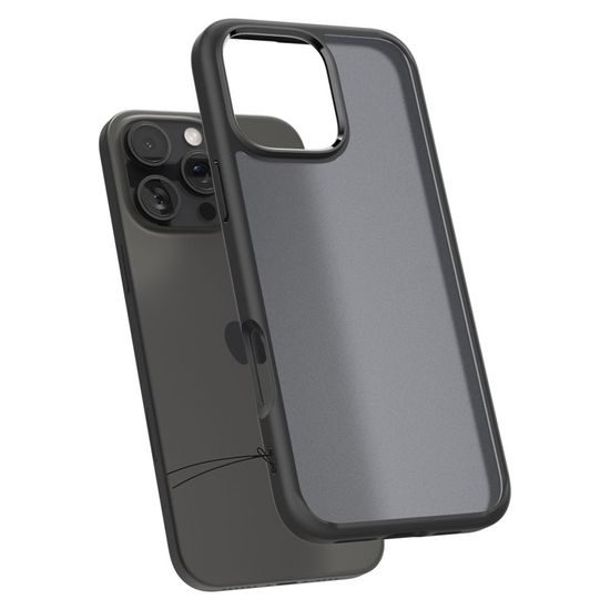 Spigen Ultra hybrid mobil tok, iPhone 16 Pro, frost black