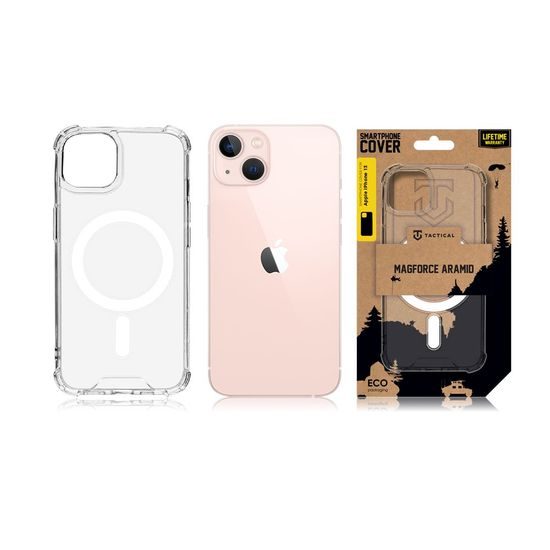 Tactical MagForce Plyo kryt, iPhone 13, průhledný