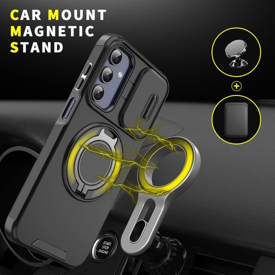 Camslide Stand obal, Samsung Galaxy A14, modrý