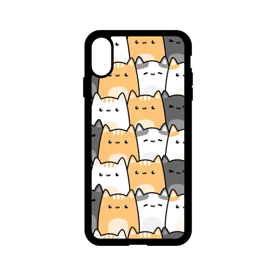 Momanio etui, iPhone XR, mačke