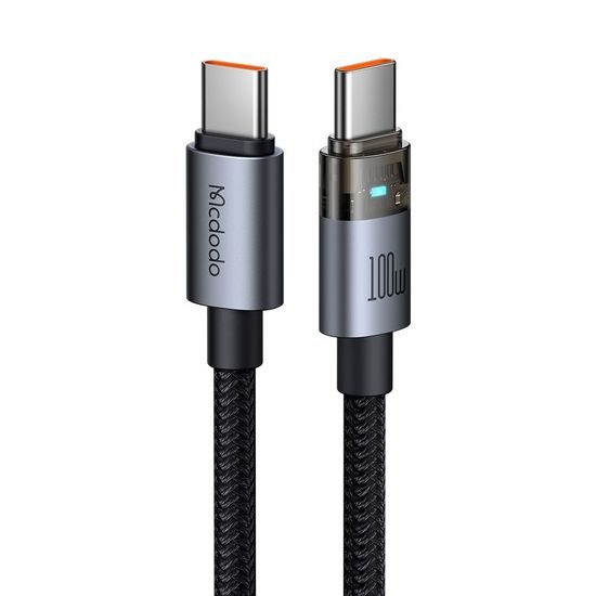 Mcdodo USB-C naar USB-C Kabel (CA-5580) - 100W - 1,2m - Zwart