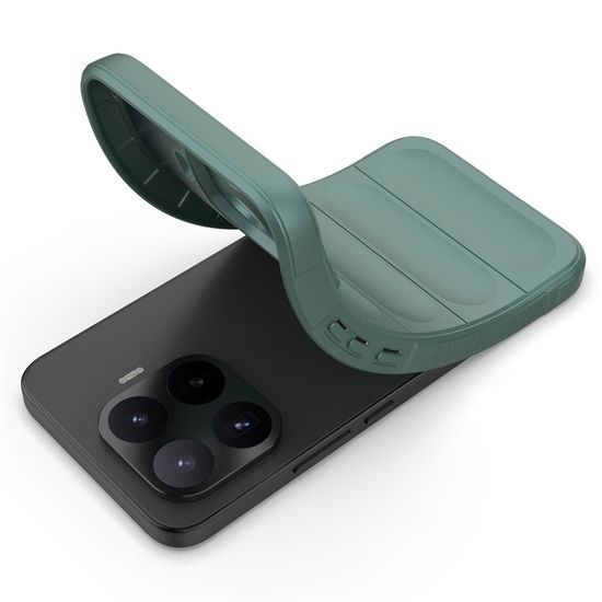 Magic Shield Hoesje voor Xiaomi 17T Pro - Schokbestendig TPU - Groen