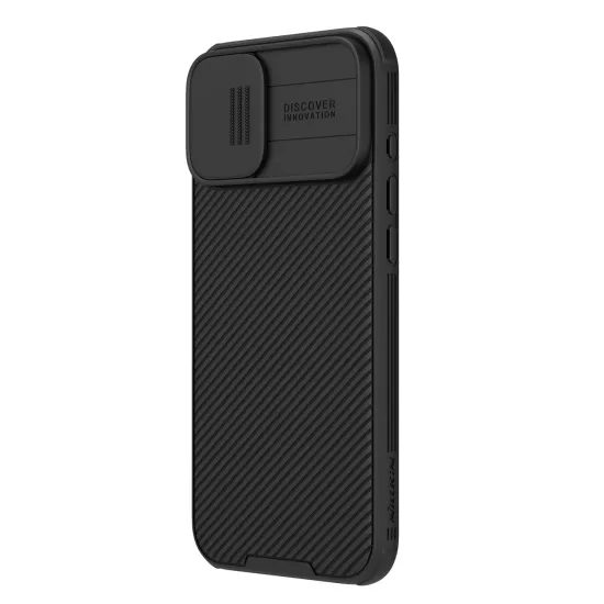 Nillkin Camshield Pro mágneses, iPhone 16, fekete