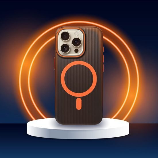 Θήκη Simply MagSafe, iPhone 17, μαύρη