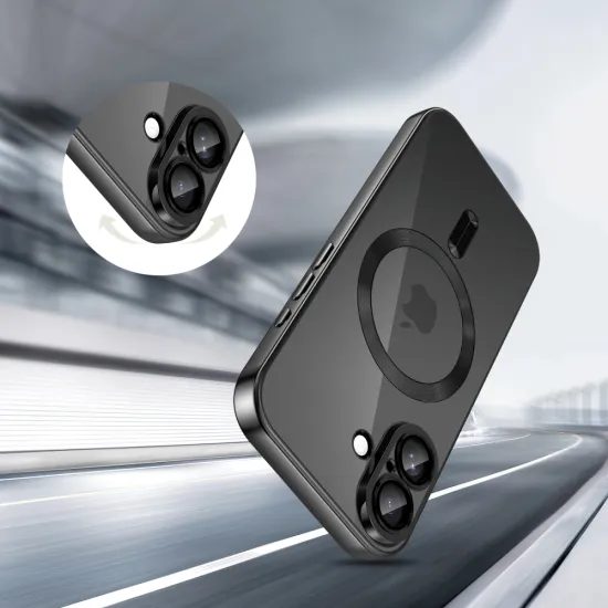 Tech-Protect MagFlex MagSafe iPhone 17, γυαλιστερό μαύρο