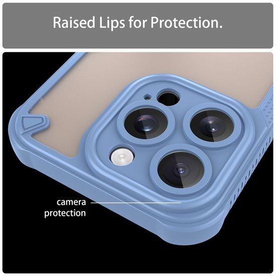 ArmorShield Hybrid Case, iPhone 15 Pro, μπλε