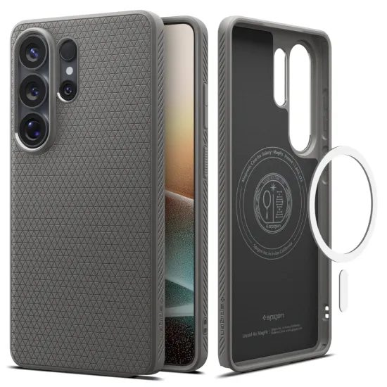 Spigen Liquid Air Mag MagSafe, Samsung Galaxy S26 Ultra, siv