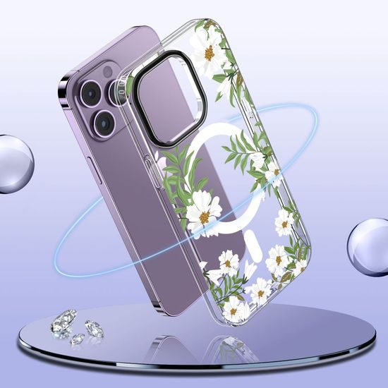 Tech-Protect Magmood, iPhone 11, pomladna marjetica