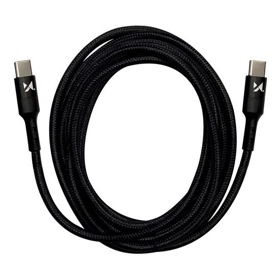 Wozinsky kábel USB-C - USB-C, Power Delivery 18W, 2m čierny (WUC-PD-CC2B)