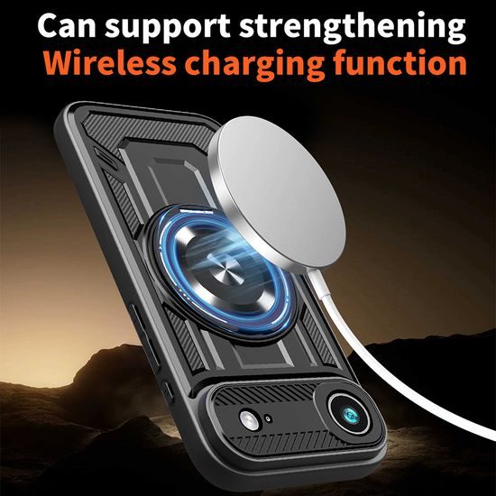 Techsuit RuggedCam, iPhone Air, μαύρο