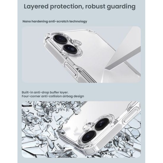 Nillkin Nature TPU PRO Θήκη, iPhone 17, διάφανη
