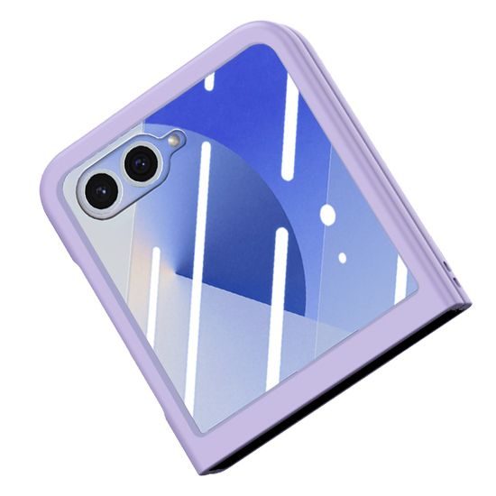 Etui Skin Feeling, Samsung Galaxy Z Flip 8, fioletowe