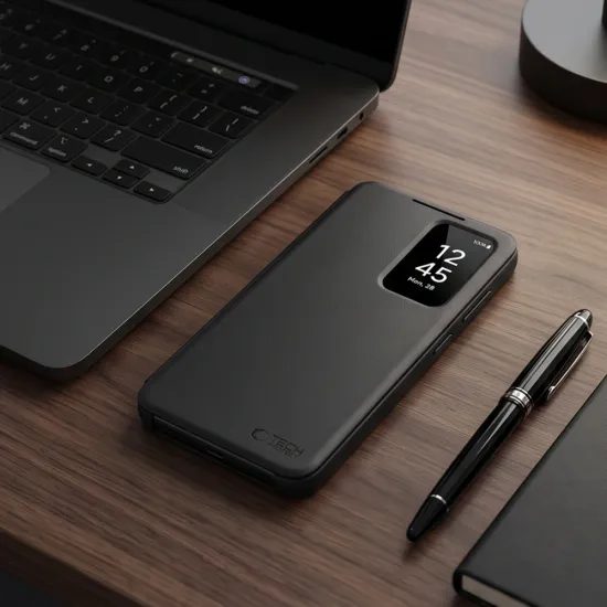 Tech-Protect Smart Wallet, Samsung Galaxy A27 5G, crna