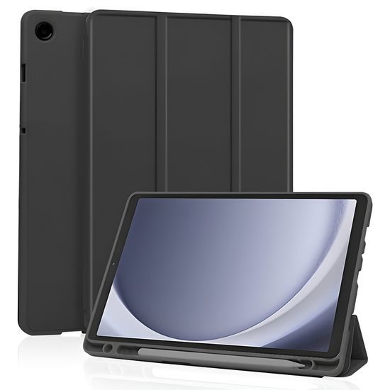 Techsuit Flex Trifold θήκη, Samsung Galaxy Tab A11 / A9, μαύρη