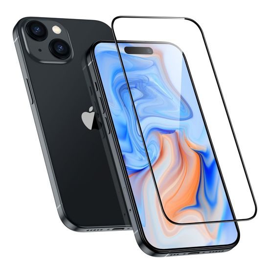 ESR Armorite Προστατευτικό Γυαλί Οθόνης, iPhone 15 Plus, Μαύρο