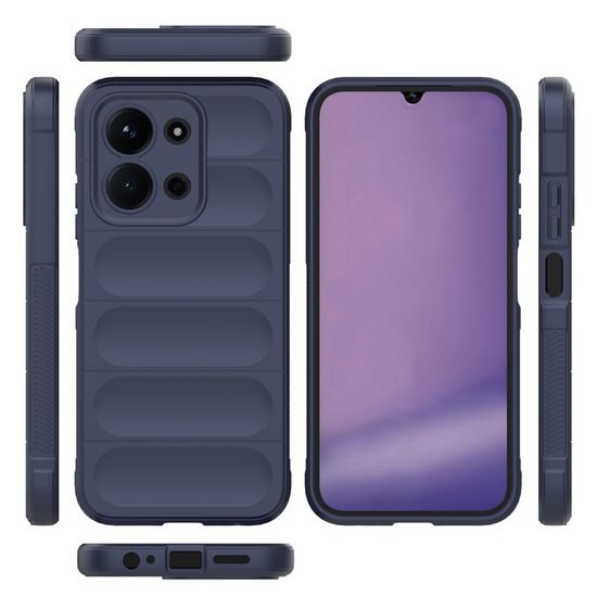 Θήκη Wency Magic Shield, Xiaomi Redmi 15C, σκούρο μπλε