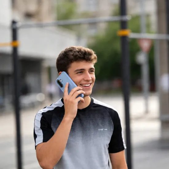 Tech-Protect MagMat MagSafe, Samsung Galaxy A57 5G, niebieski matowy