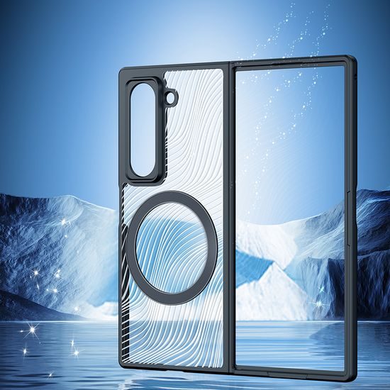 Dux Ducis Aimo Mag με MagSafe, Samsung Galaxy Z Fold SE, μαύρο