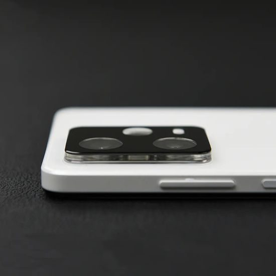Techsuit üveg kamera lencséhez, Xiaomi Redmi Note 12 Pro, fekete
