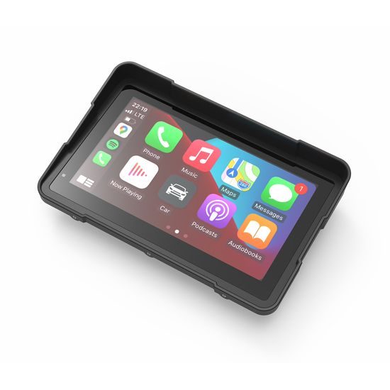 Motociklistički 7" CarPlay zaslon s bežičnim Apple CarPlay i Android Auto
