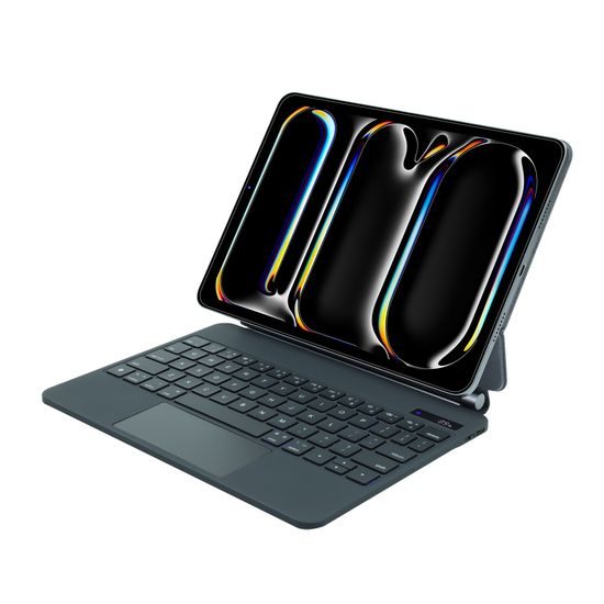 JP Magnetic Keyboard MK01 θήκη tablet με οθόνη, iPad Pro 11 2024 / 2025, μαύρο