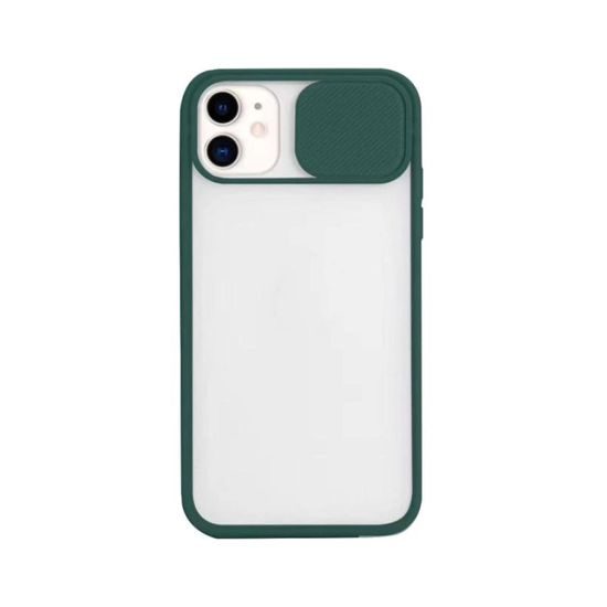Etui z zaślepką, iPhone 12 Pro MAX, zielony