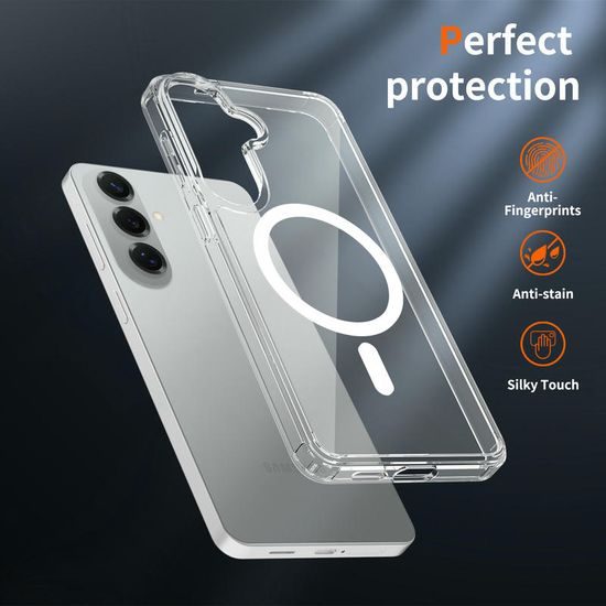 Διάφανη θήκη Magsafe, Samsung Galaxy S26 Plus, διάφανη