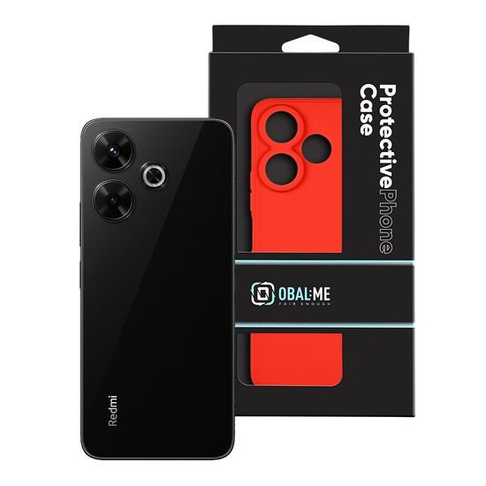 OBAL:ME Matte TPU Kryt pro Xiaomi Redmi 13 4G / 5G, červený
