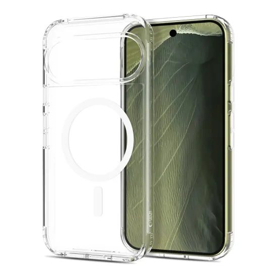 Tech-Protect Flexair Hybrid s MagSafe, Google Pixel 9 / 9 Pro / 10 / 10 Pro / 11 / 11 Pro, priehľadný
