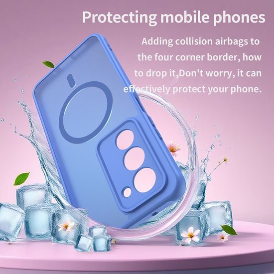 Techsuit HaloFrost II MagSafe, Xiaomi Redmi 15 4G / 5G, hellblau