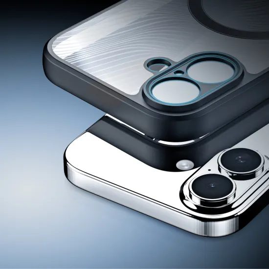 Dux Ducis Aimo Mag MagSafe Case für iPhone 17 - Magnetische Schutzhülle mit kabellosem Laden - Schwarz