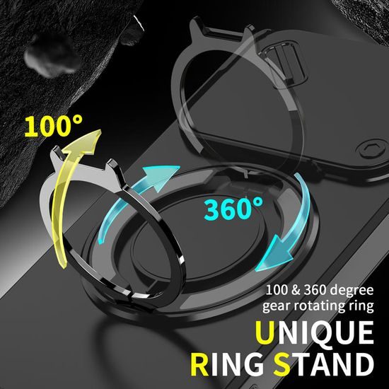 Husă Camslide Stand, Xiaomi 17, negru