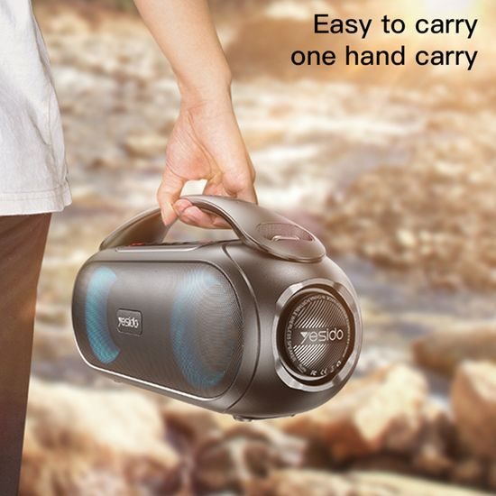 Yesido Ασύρματο Ηχείο (YSW19), μαύρο