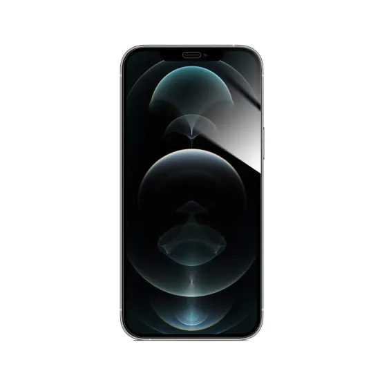 Folie de sticlă securizată hibrid Forcell Flexible Nano Glass, iPhone 12 Pro Max, transparentă