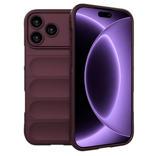 Etui Magic Shield, iPhone 17 Pro / iPhone 18 Pro, bordowe