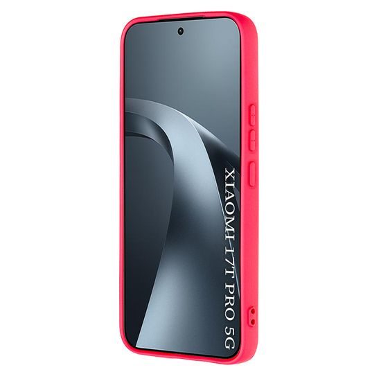 Techsuit SoftFlex Hoesje voor Xiaomi 17T Pro - Siliconen Case - Roze