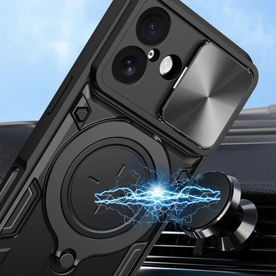 Techsuit CamGuard Pro, iPhone 17, μαύρο