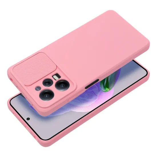 Slide ovitek, Xiaomi Redmi Note 12 5G, roza